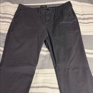 Express Charcoal Chinos for Men